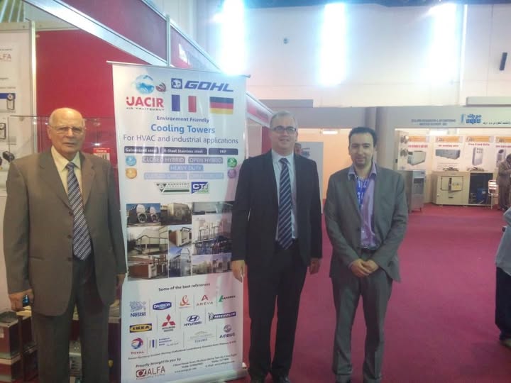 Engineer Nicolas Rinkler, Regional Director of the French company Gasser, visited our booth at one of the exhibitions.